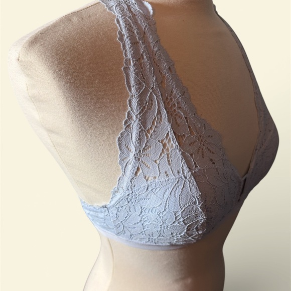 Aerie Soft Blue Lace Bra - Picture 3 of 4